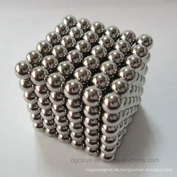 216PCS 5mm dauerhafte Neodym-magnetische Bälle Neocube